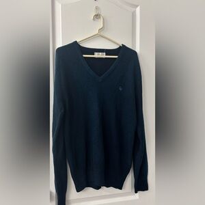 Dior  Deep Blue V-Neck Sweater